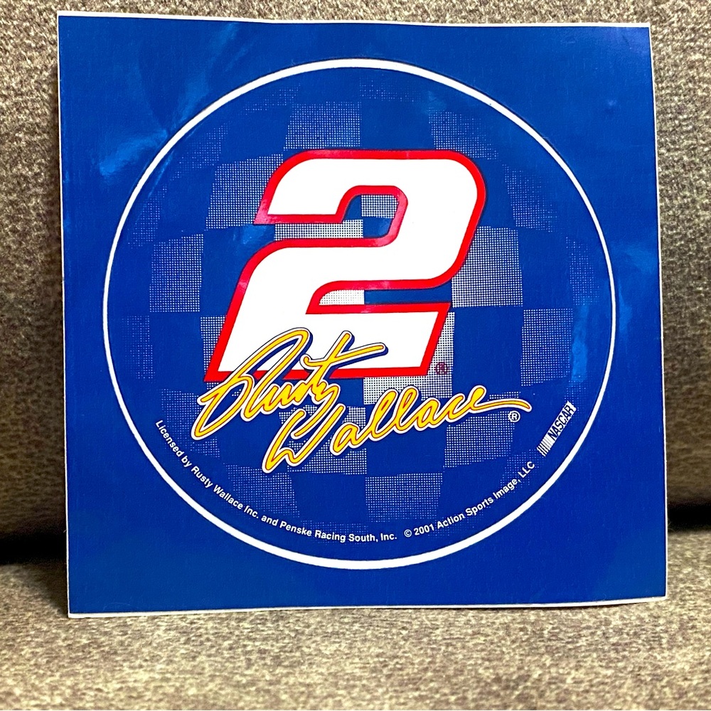 Rusty Wallace sticker
